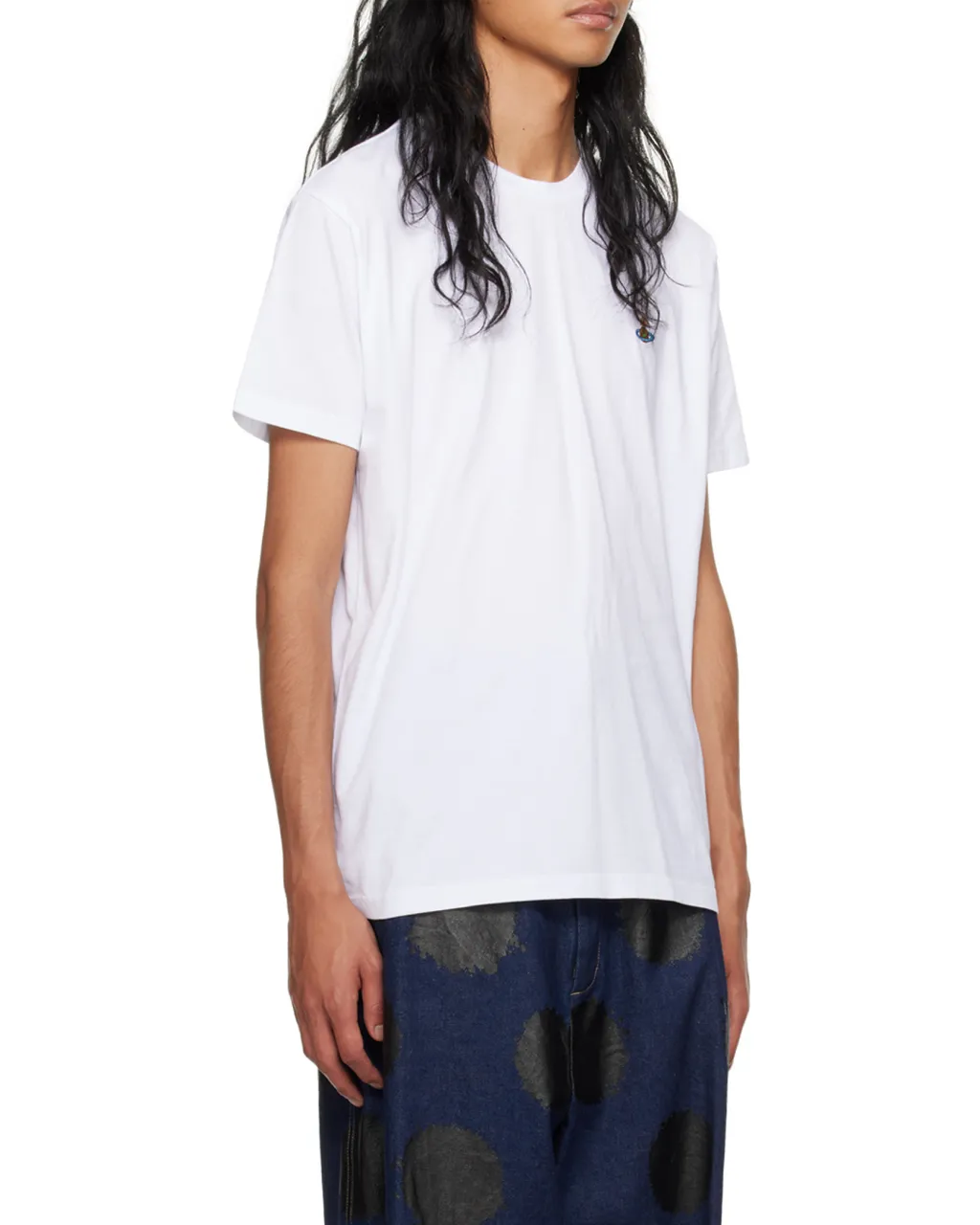 Vivienne Westwood Logo Embroidered Crewneck T-Shirt