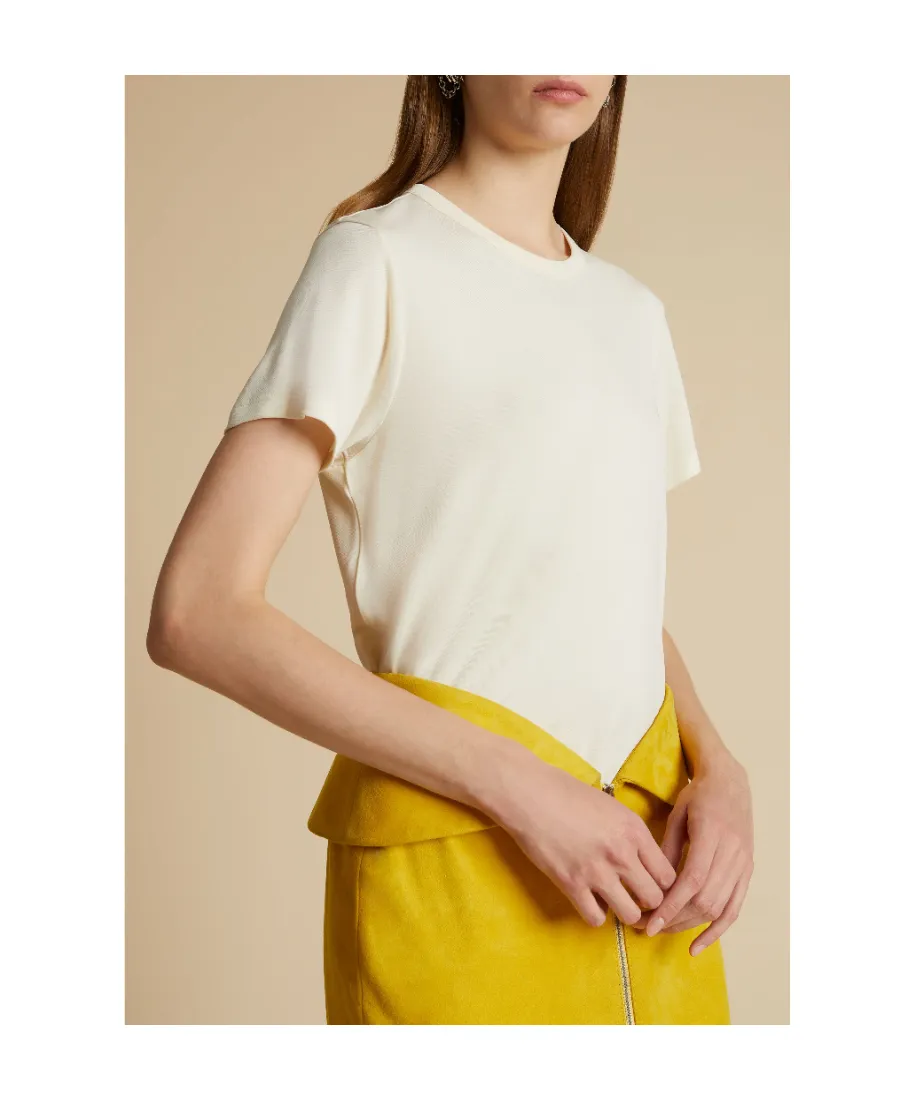 Khaite The Emmylou Crewneck T-Shirt