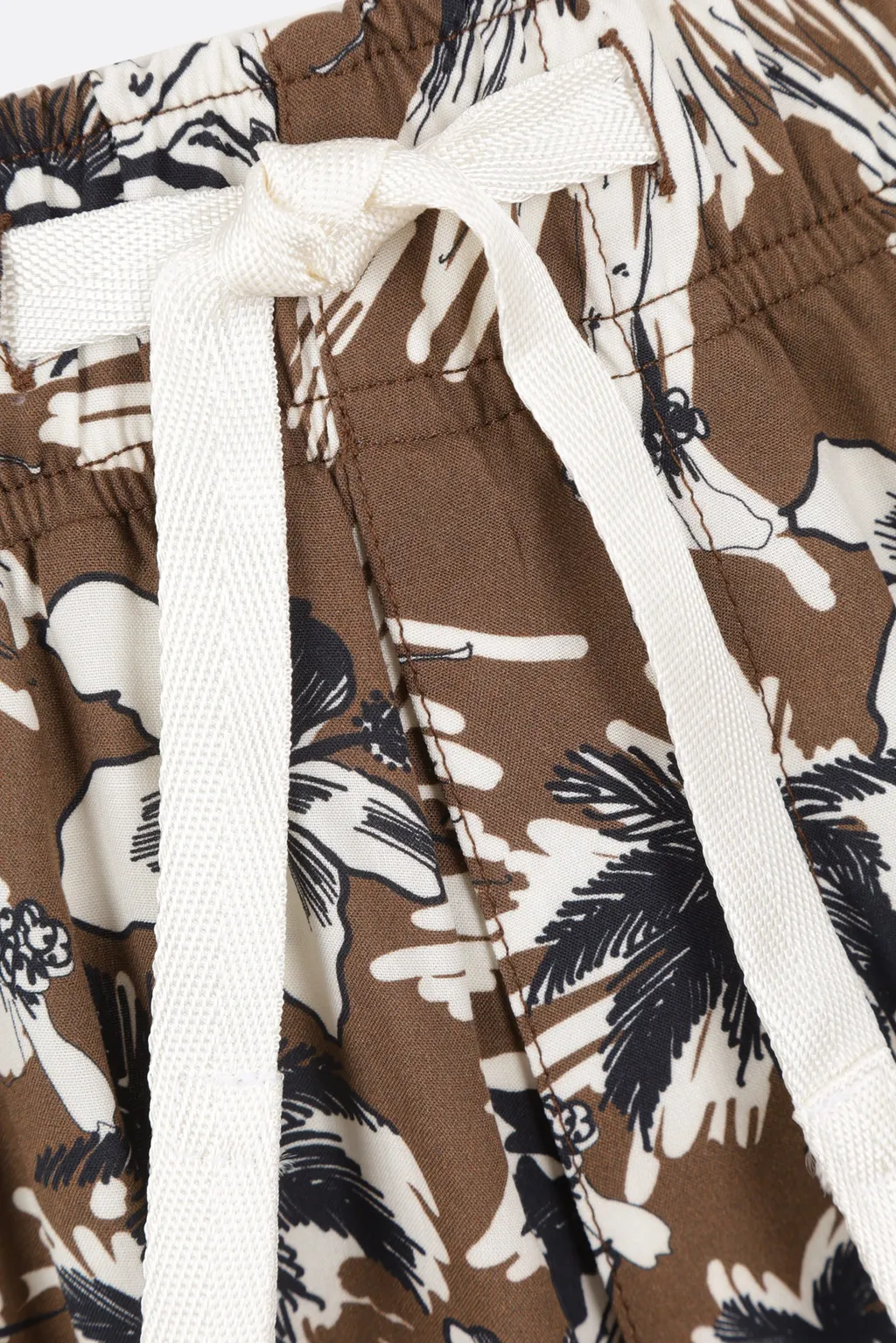 Palm Angels Hula Printed Drawstring Shorts