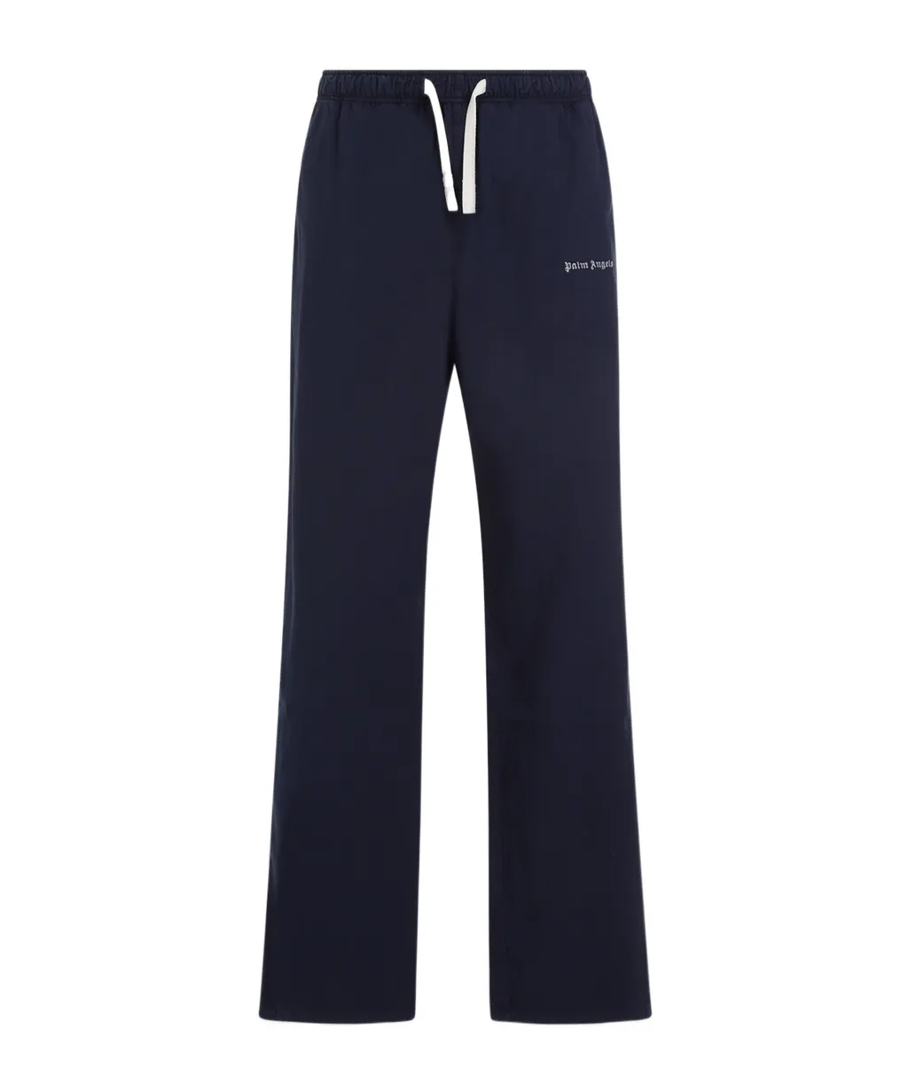 Palm Angels Logo Embroidered Drawstring Pants