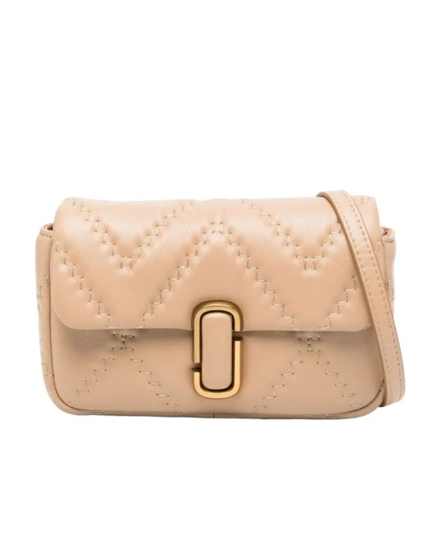 Marc Jacobs Logo Plaque Quilted Shoulder Bag