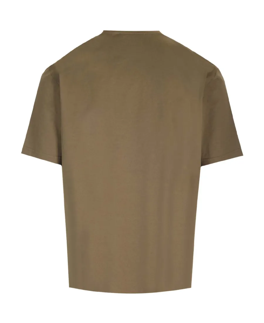 Palm Angels Pa Logo Detailed Crewneck T-Shirt
