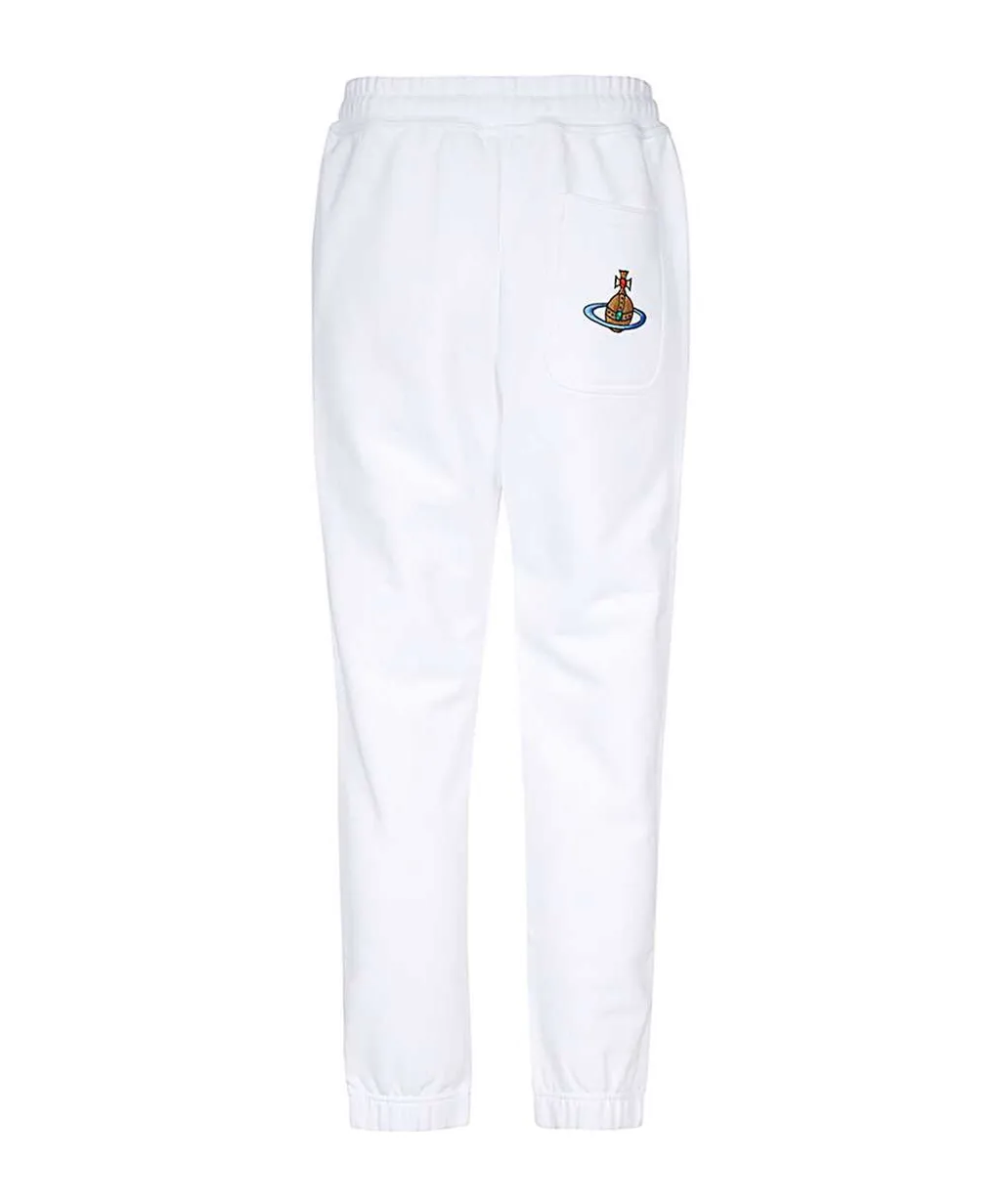 Vivienne Westwood Orb Embroidered Drawstring Track Pants