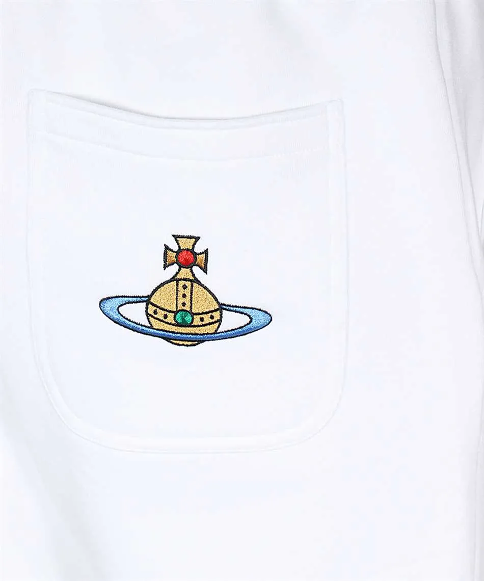 Vivienne Westwood Orb Embroidered Drawstring Track Pants
