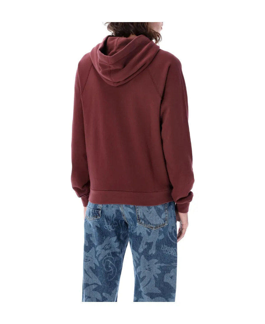 Palm Angels Pa Monogram Embroidered Drawstring Hoodie