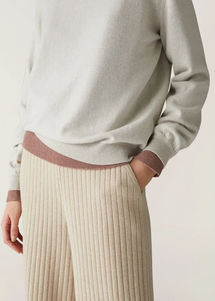 Cashmere Round Neck Sweater