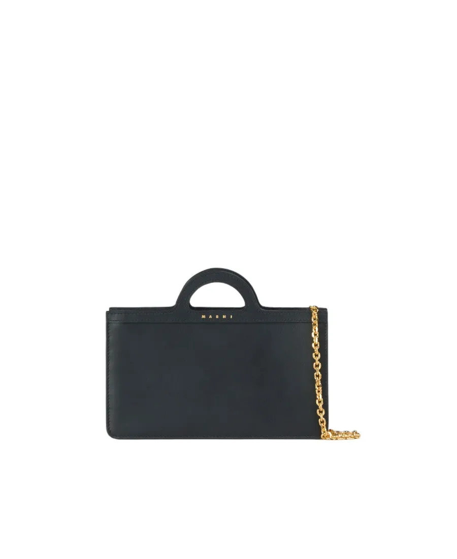 Marni Logo Printed Chain-Linked Long Wallet