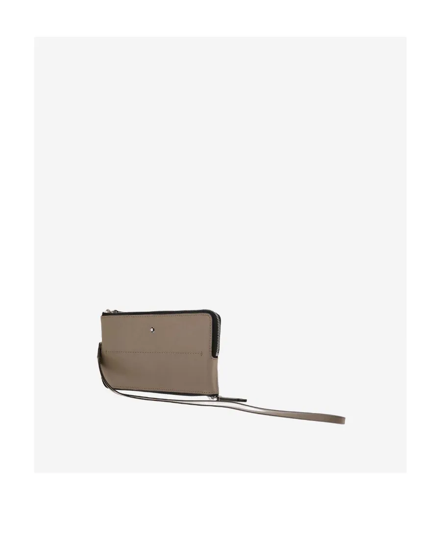 Montblanc Logo Plaque Zip-Up Wallet