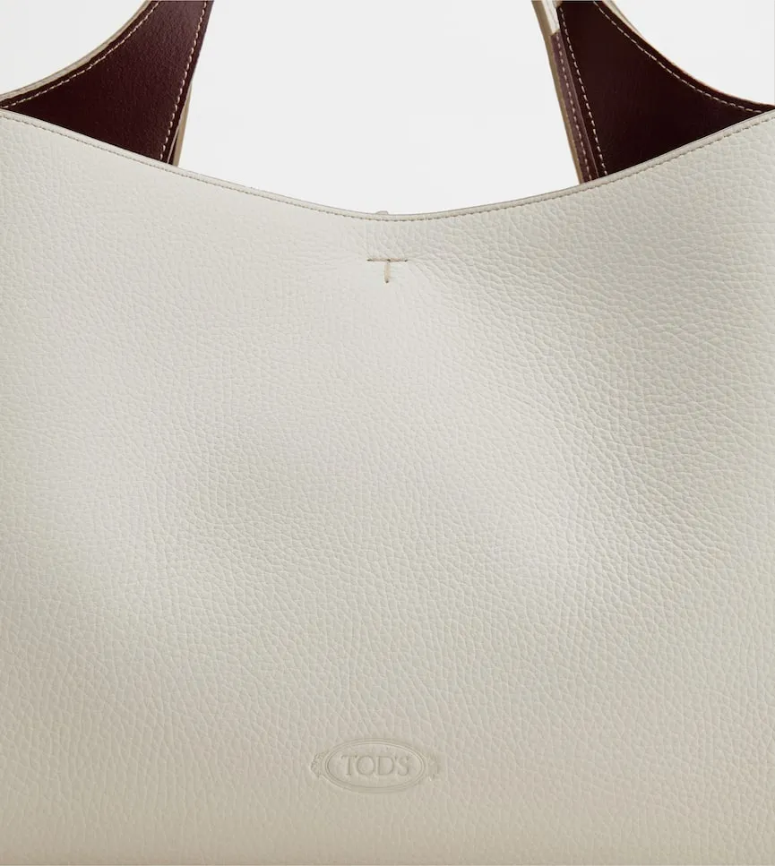 Tod's Logo Plaque Tote Bag