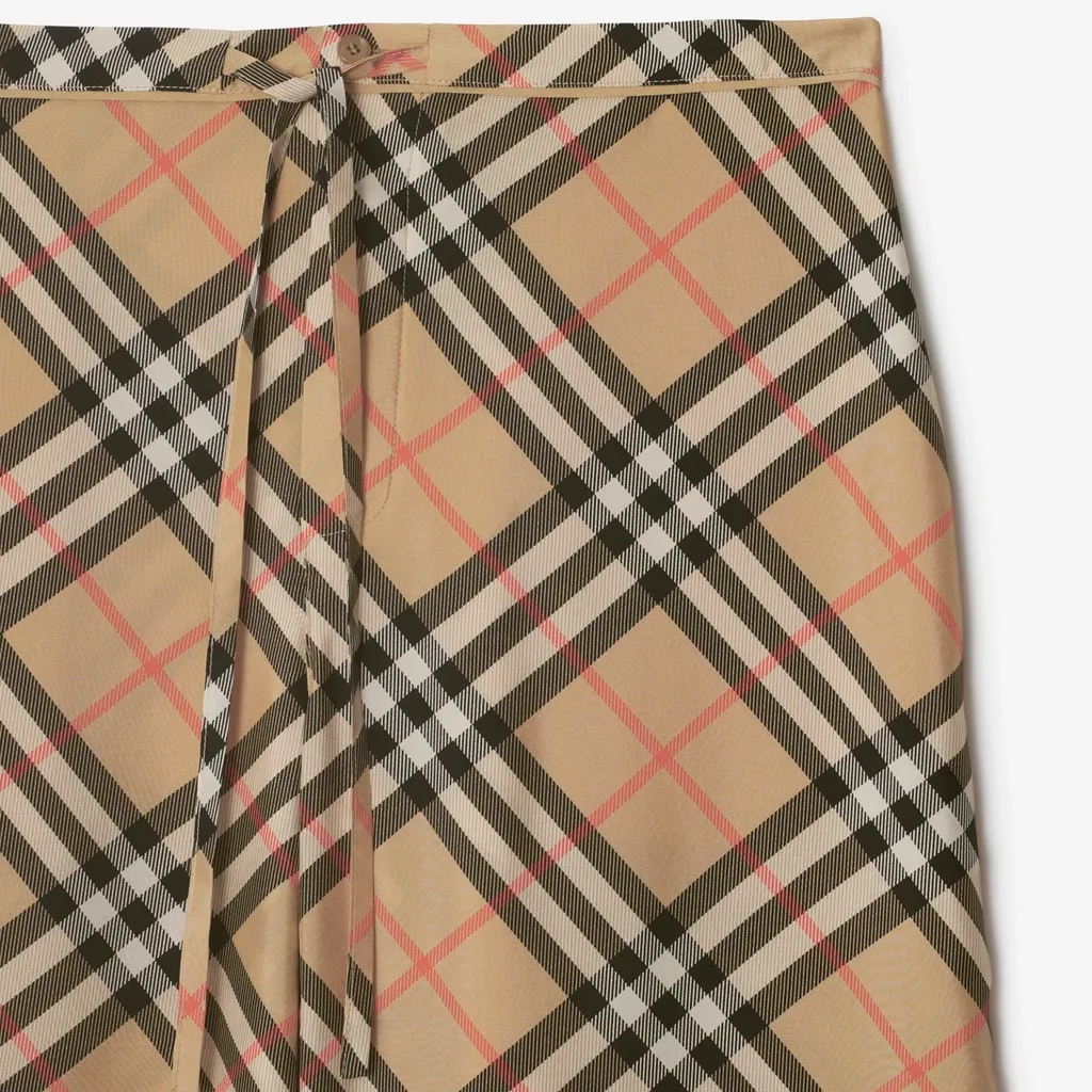 Burberry Nova Checked Drawstring Pyjama Trousers