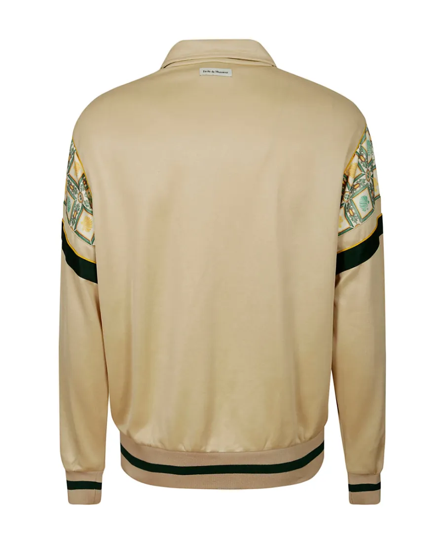 Logo Zipper Casual Jacket