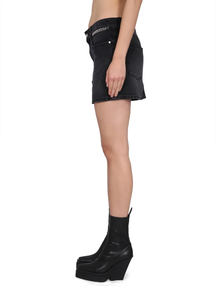 Falabella Denim Mini Skirt