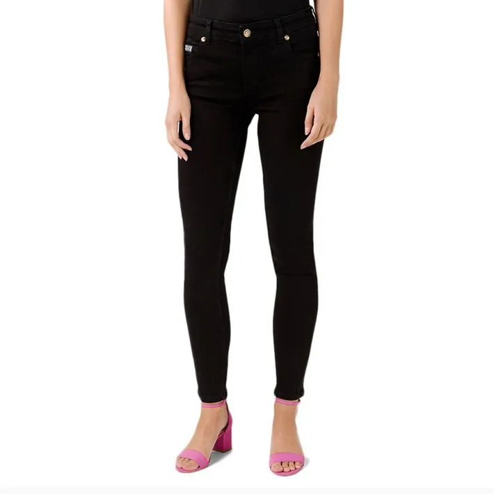Logo Denim Pants