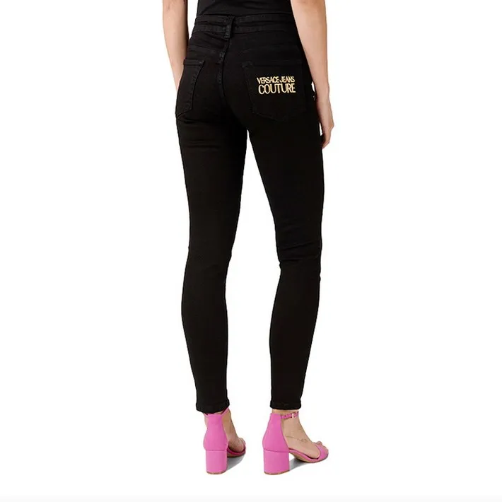 Logo Denim Pants
