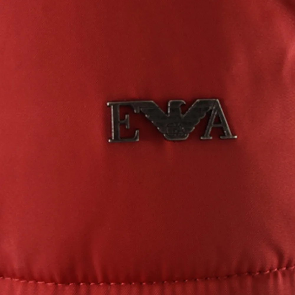 Eagle Label Hooded Cotton-Padded Suit