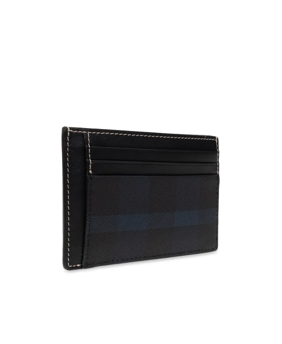 Check-Print Money-Clip Wallet