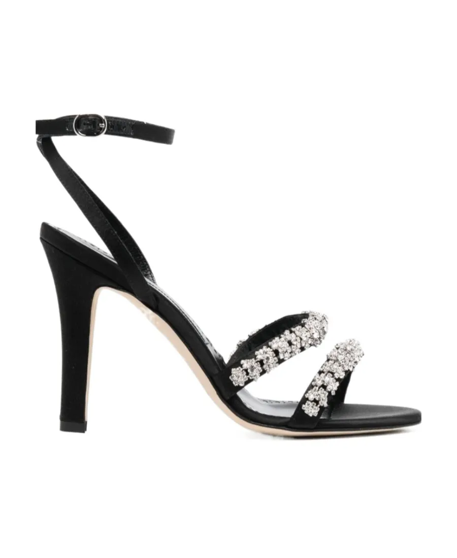 Manolo Blahnik Vedada Embellished Sandals