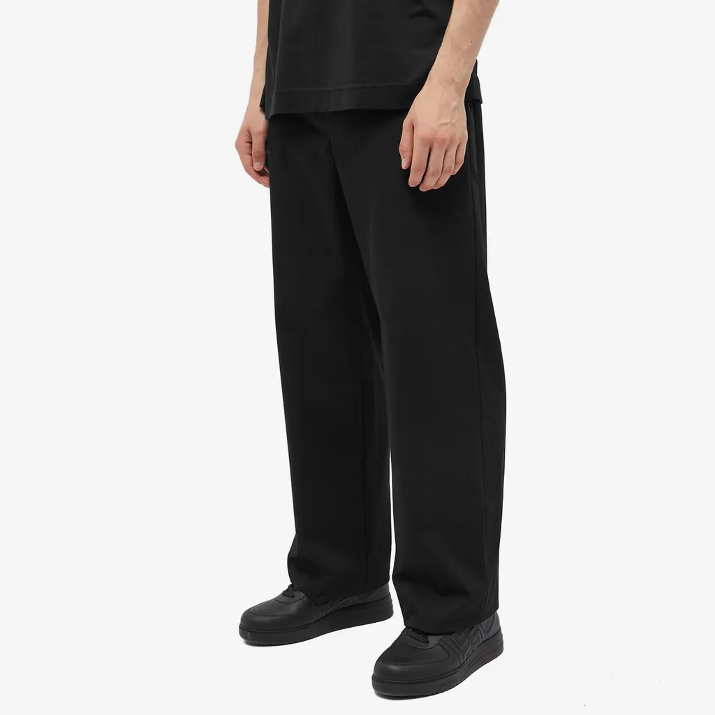 Givenchy Logo Label Straight-Leg Pants