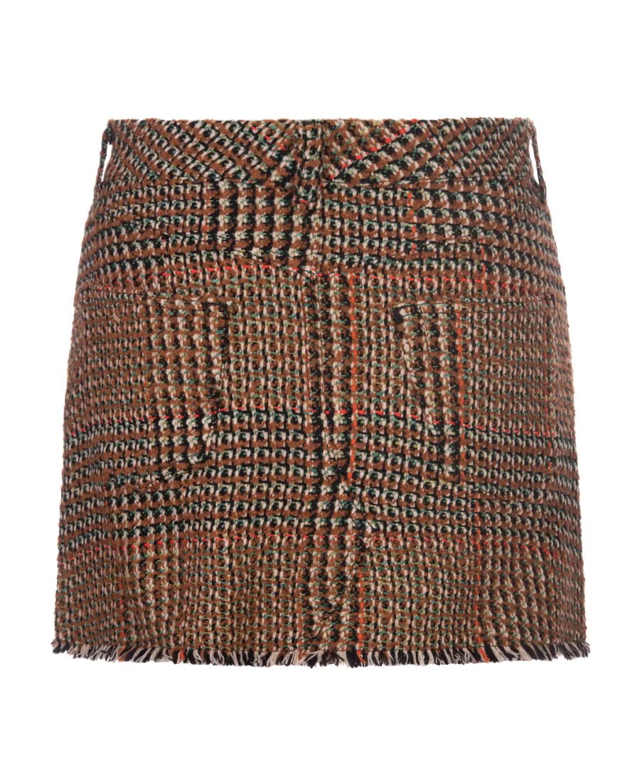 Stella Mccartney Tweed Mini Skirt