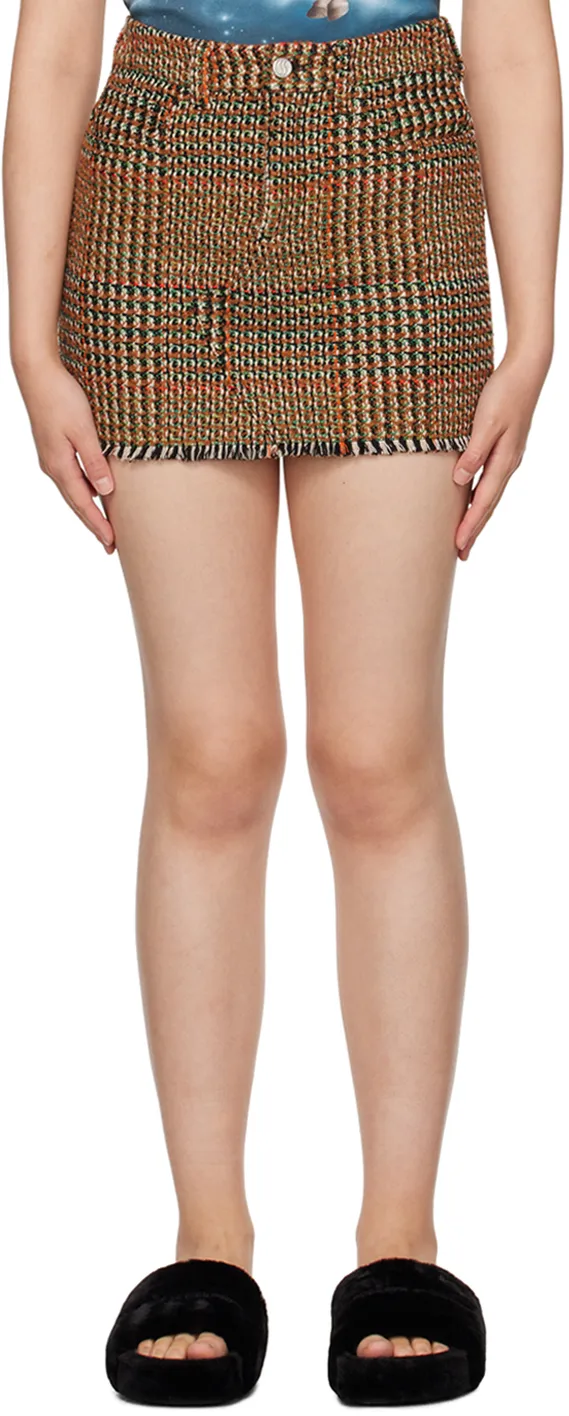 Stella Mccartney Tweed Mini Skirt