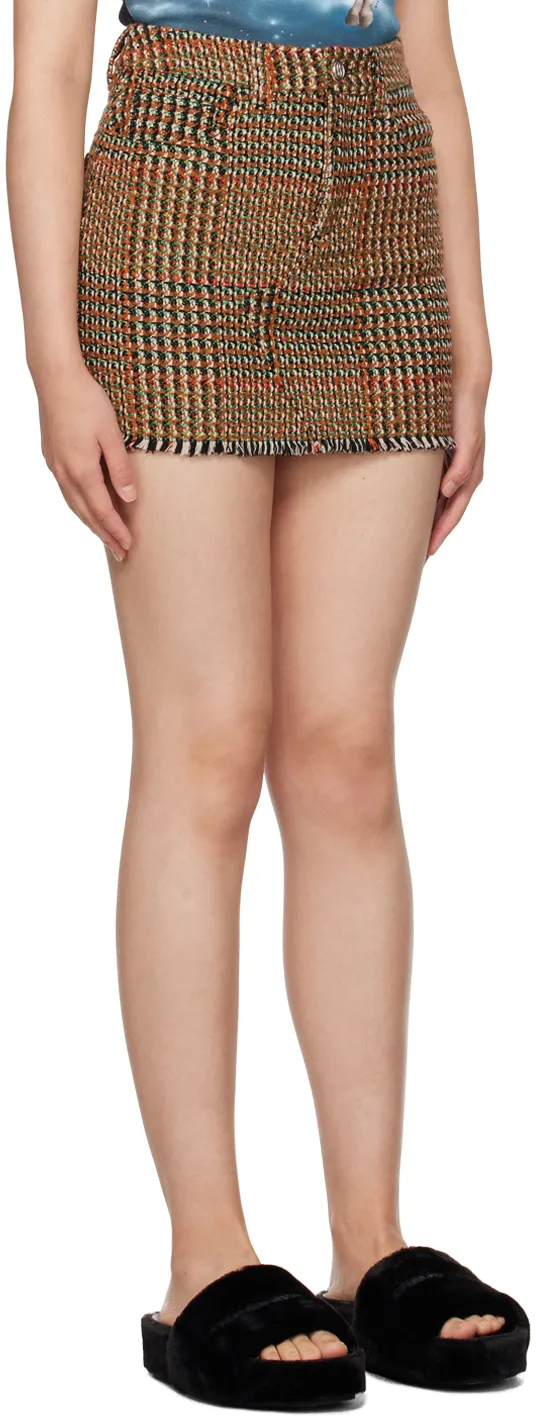 Stella Mccartney Tweed Mini Skirt