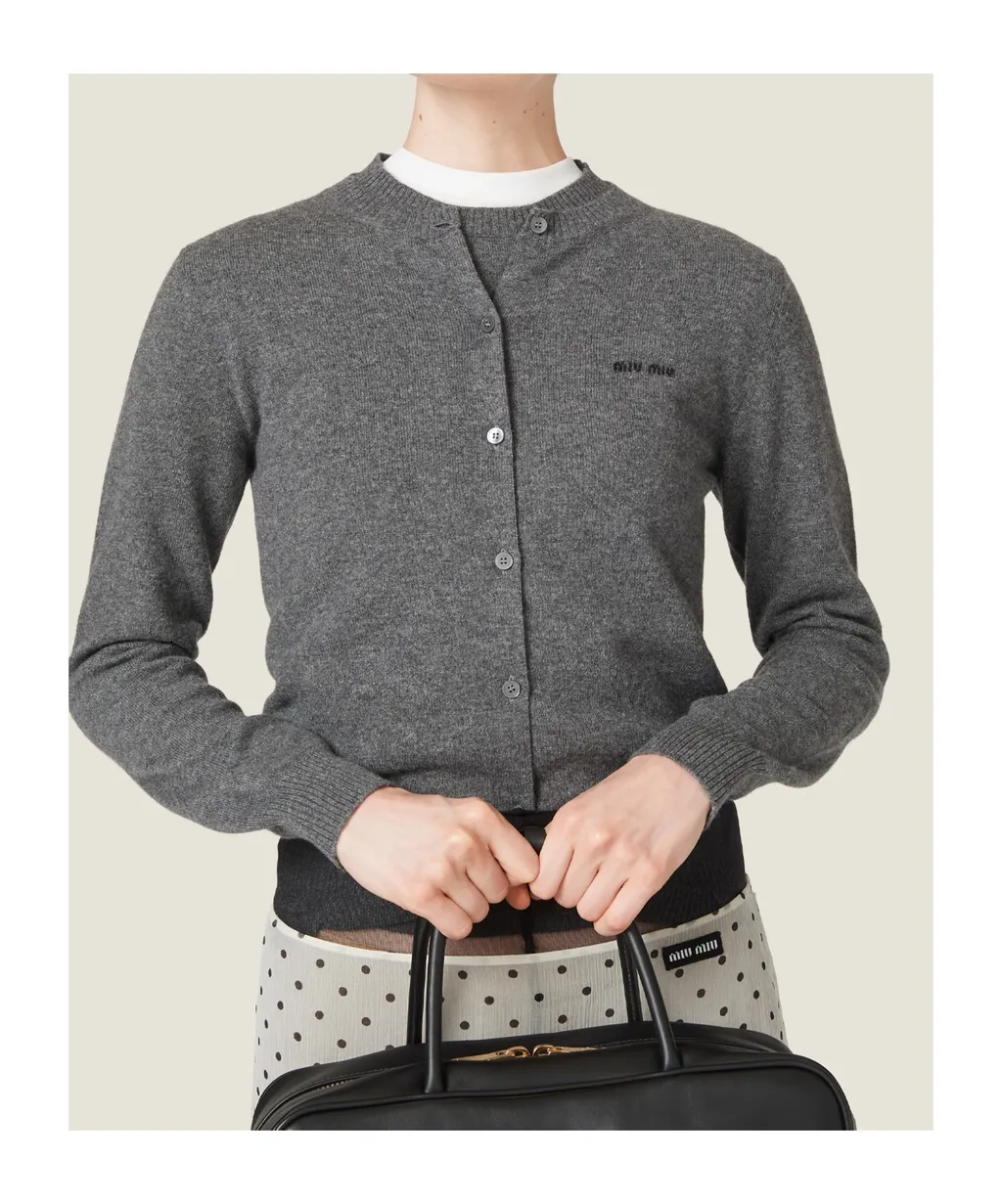 Cashmere Knit Cardigan