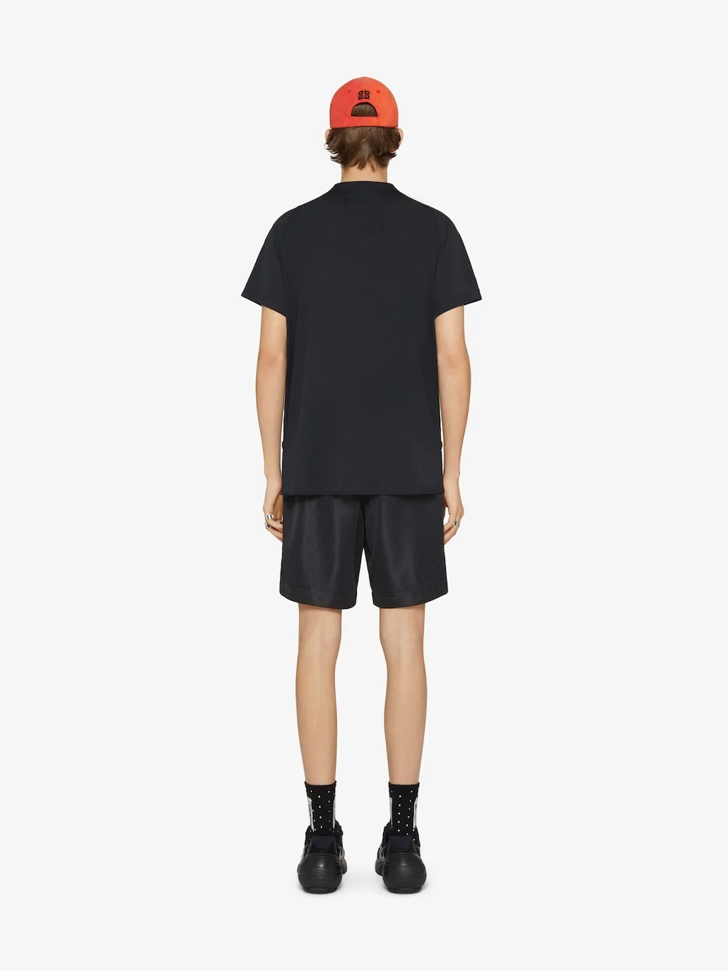 Givenchy College Baseball Shirt In Mesh