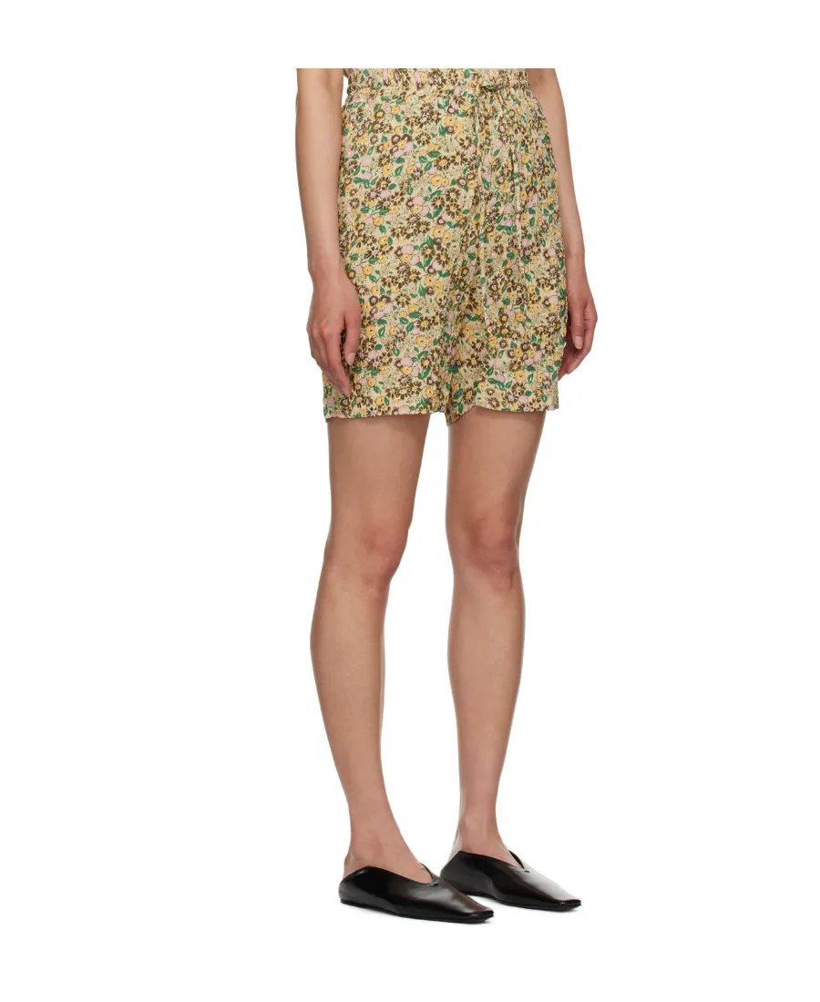 Ditsy Floral-Print Shorts
