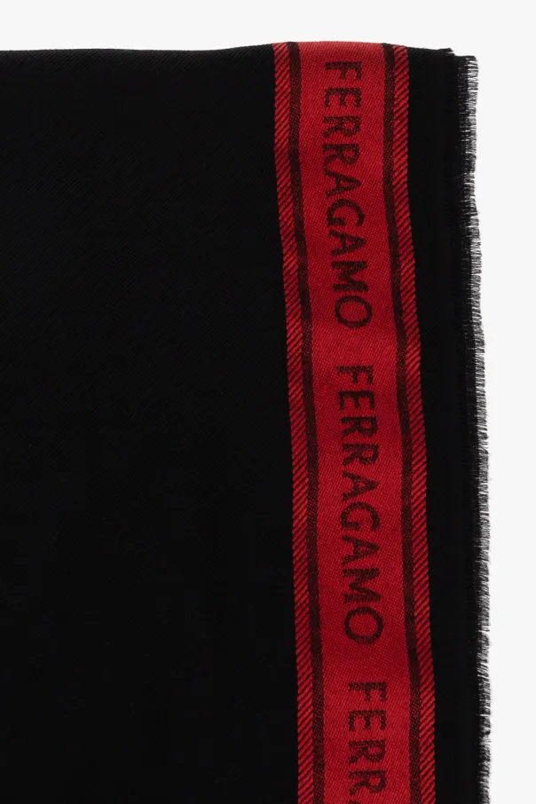 Salvatore Ferragamo Color Blocked Scarf
