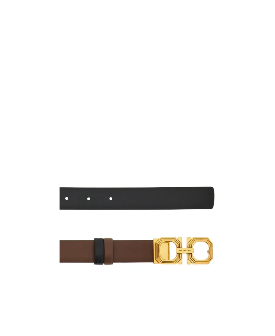 Double-Sided Gancini Belt