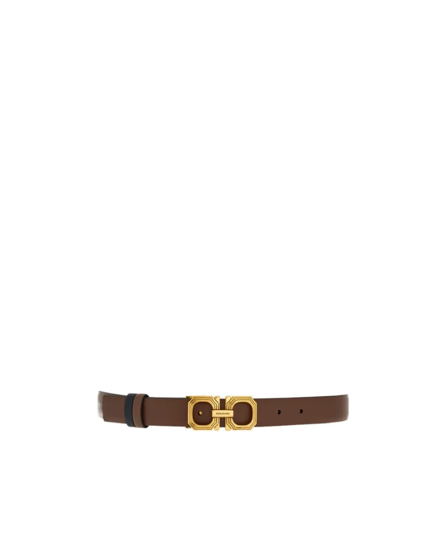 Double-Sided Gancini Belt