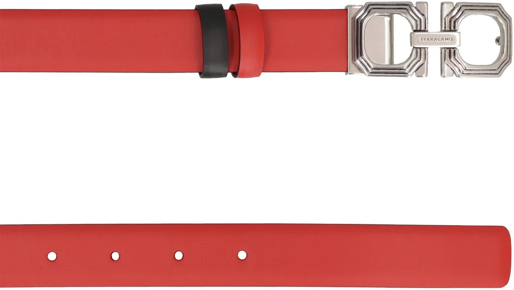 Gancini Belt Buckle Double-Sided Belt