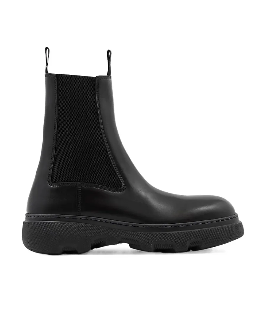 Burberry Elasticated-Panel Chelsea Boots