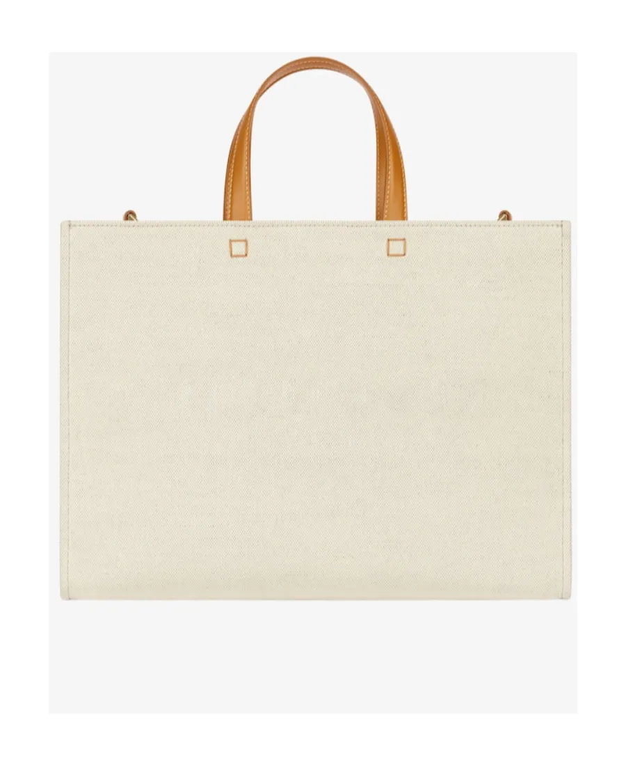Medium G-Tote Shopping Bag In Canvas