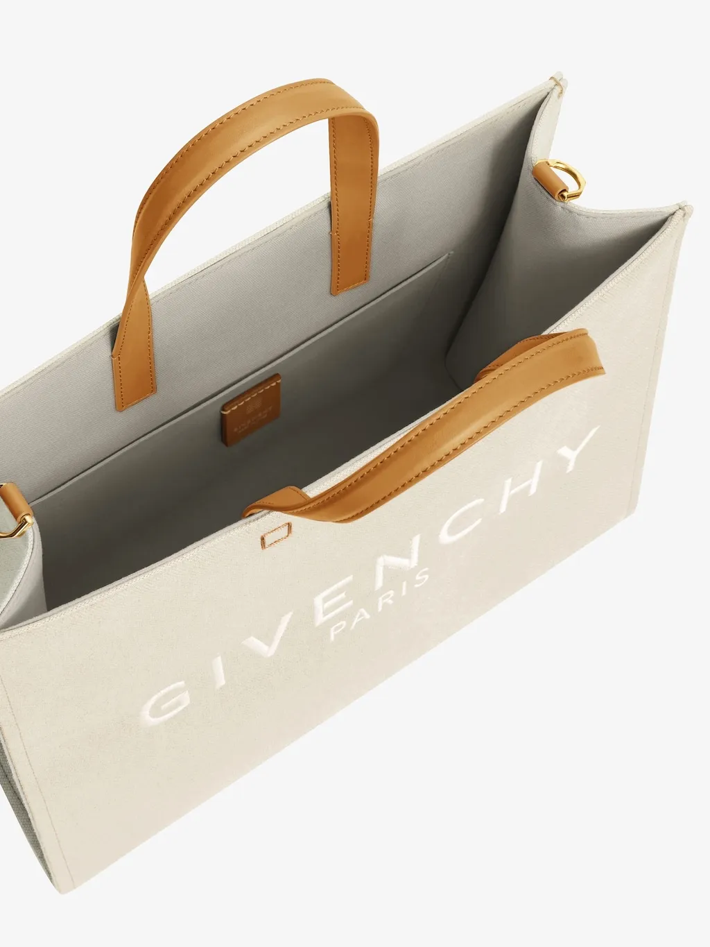 Medium G-Tote Shopping Bag In Canvas