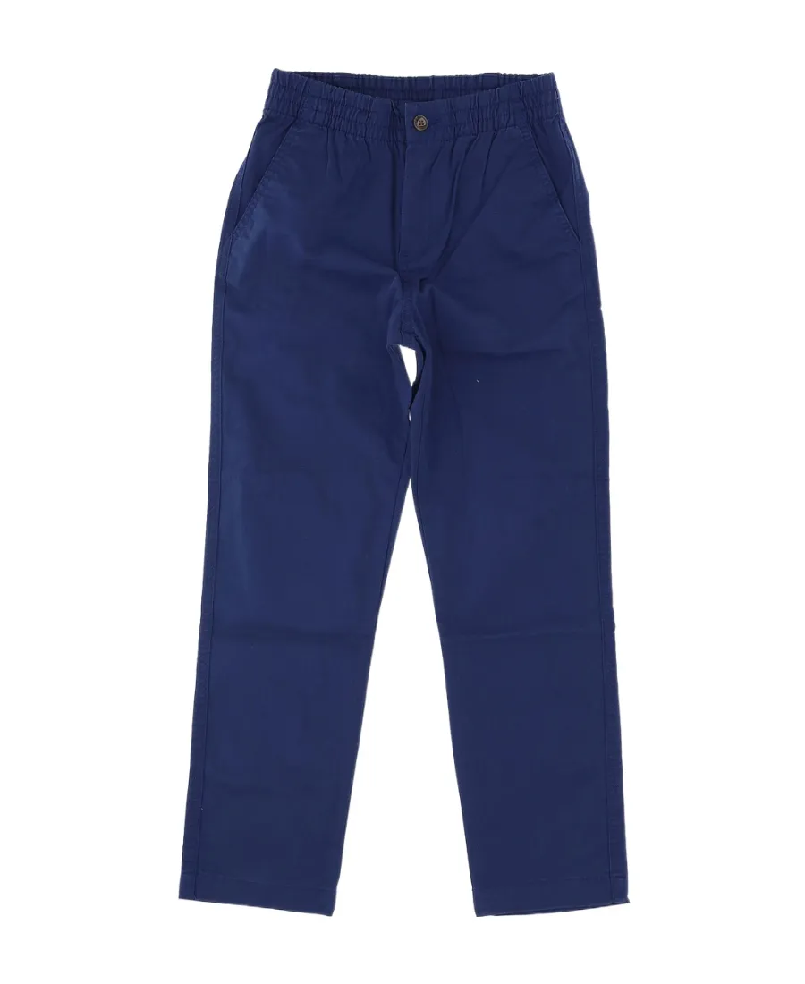 Ralph Lauren Kids Logo Embroidered Elasticated Waist Chino Pants