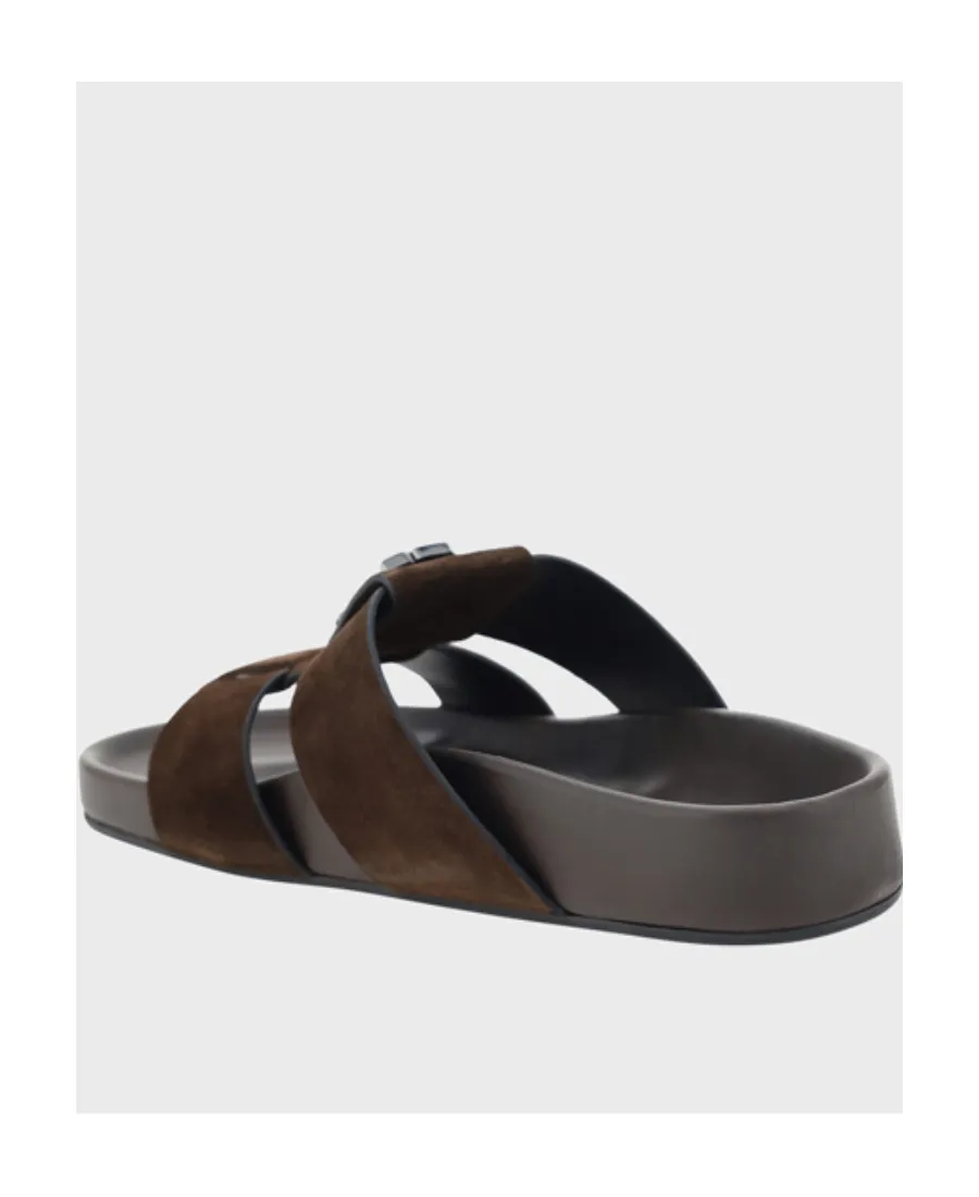 Christian Louboutin Open Toe Slip-On Sandals