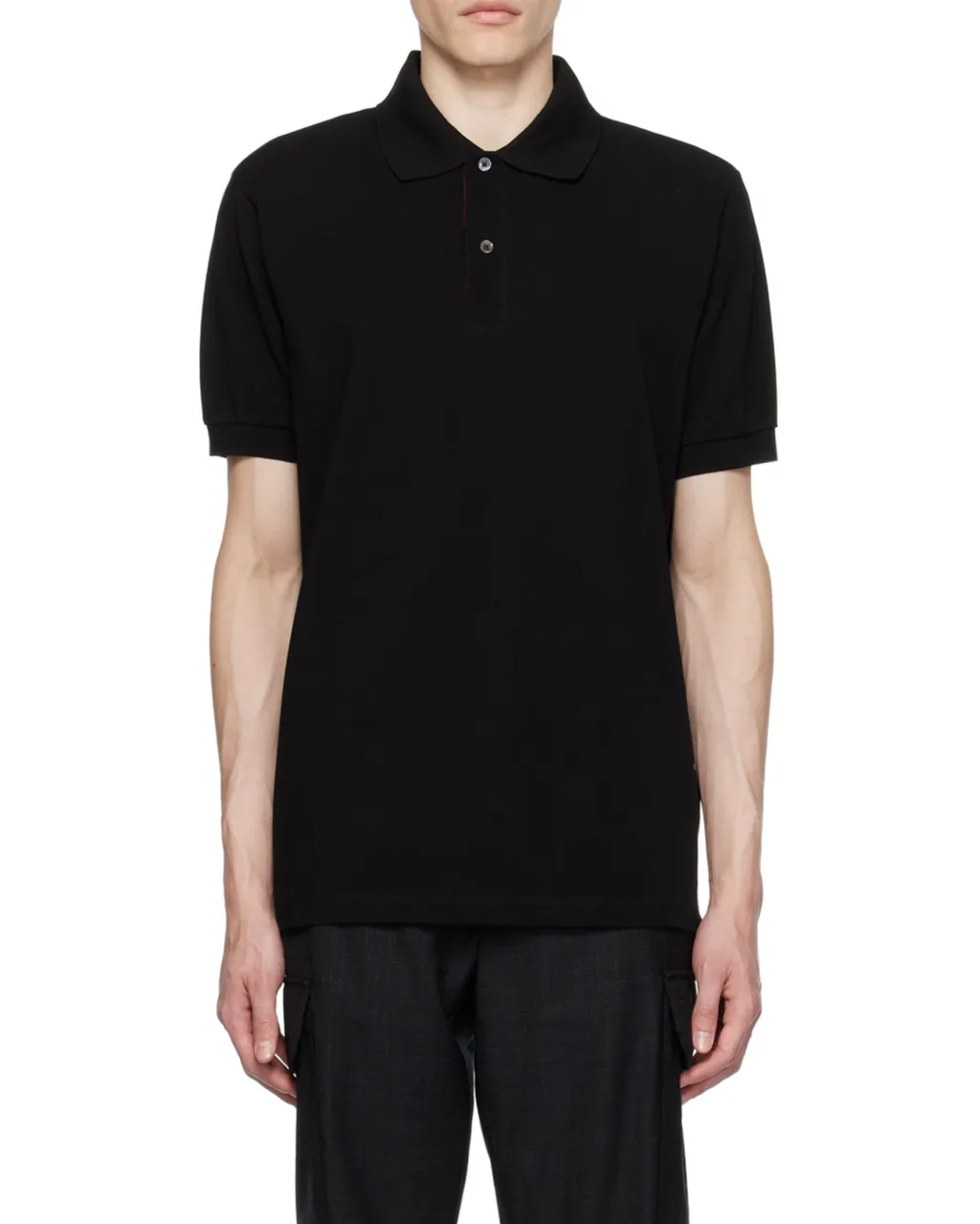 Paul Smith Artist Stripe Placket Polo Shirt