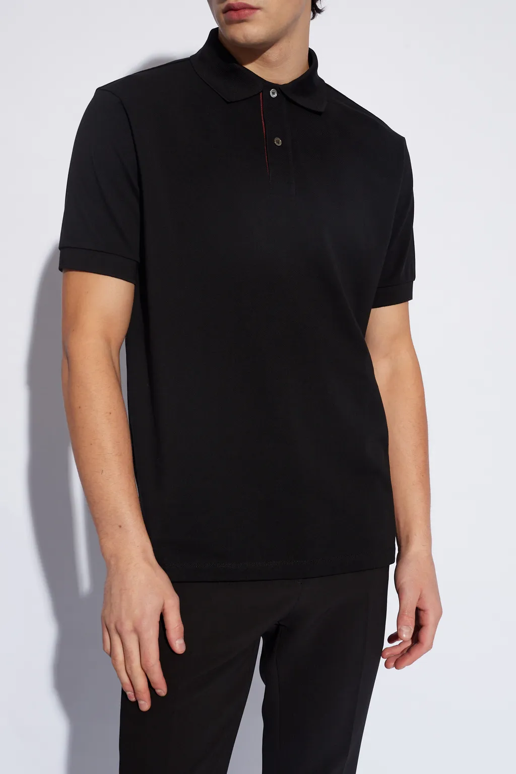 Paul Smith Artist Stripe Placket Polo Shirt