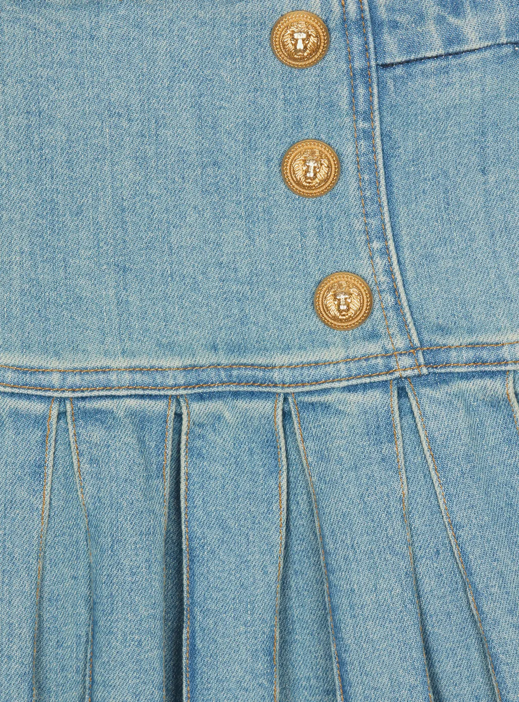 Pleated High-Waisted Skirt