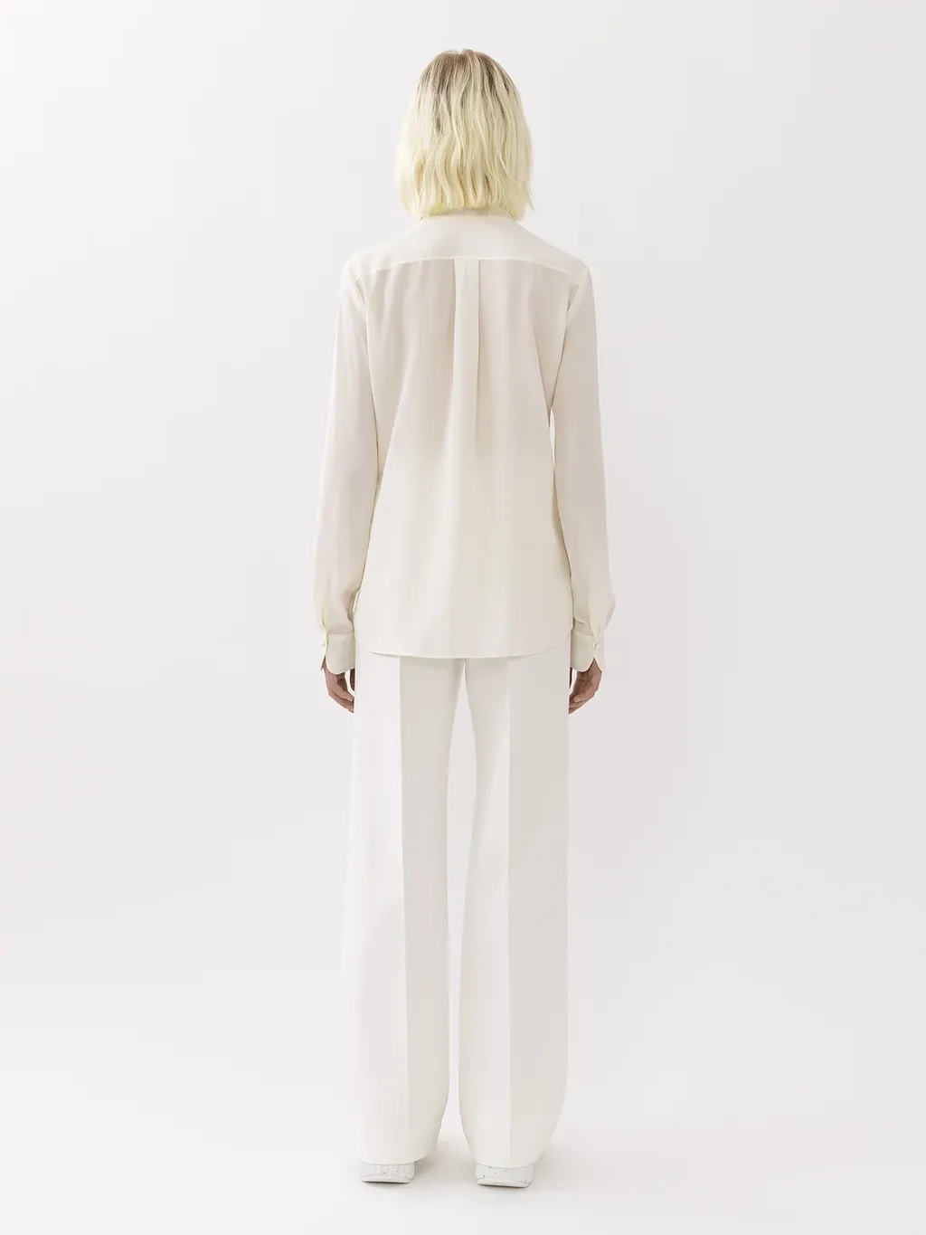 Chloé Long-Sleeved Scarf Blouse