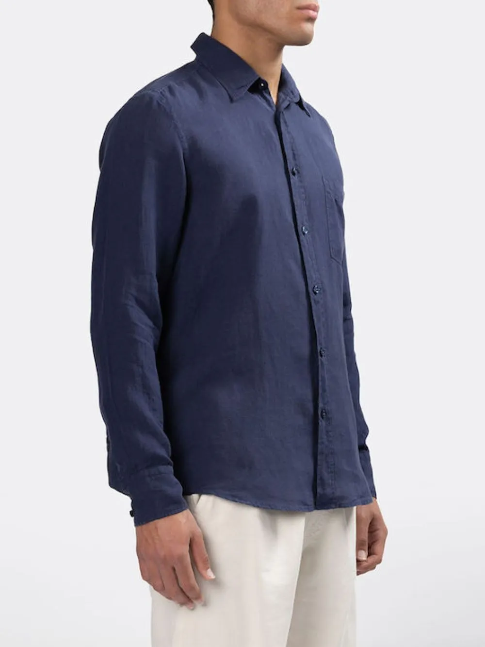 Front Pocket Long-Sleeve Shirt