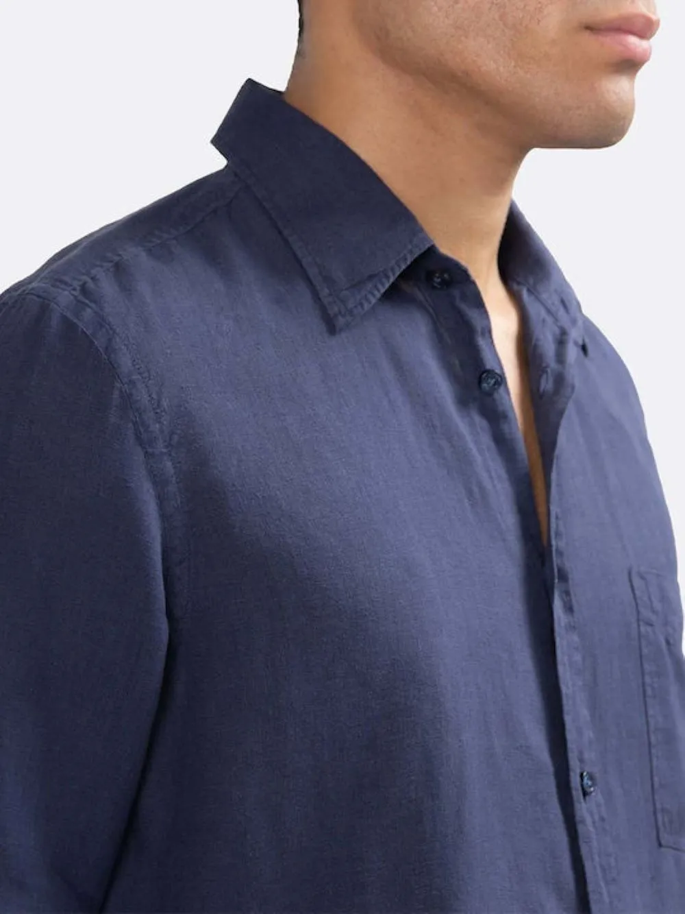 Front Pocket Long-Sleeve Shirt
