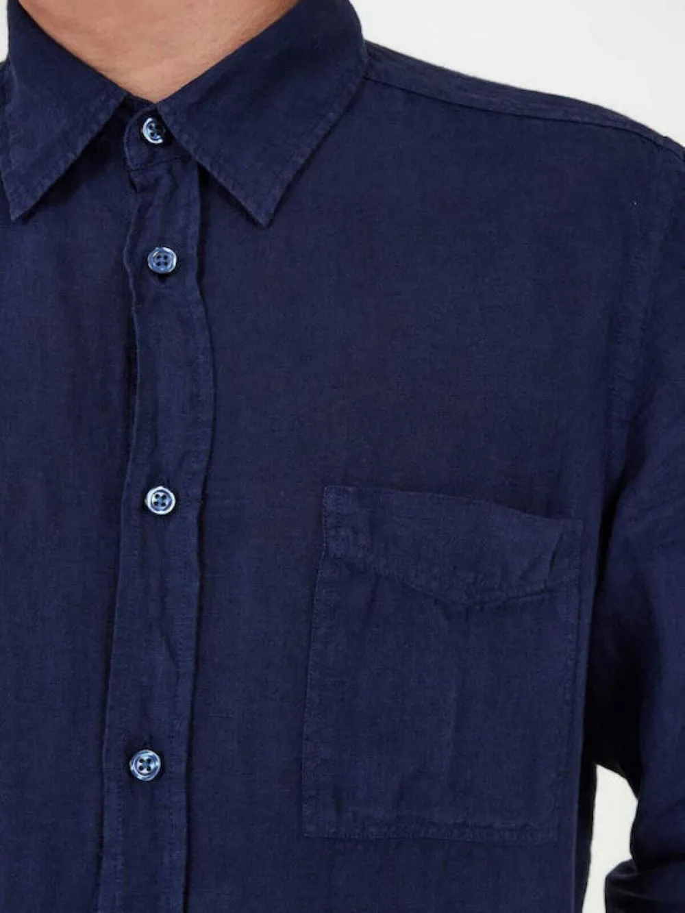 Front Pocket Long-Sleeve Shirt