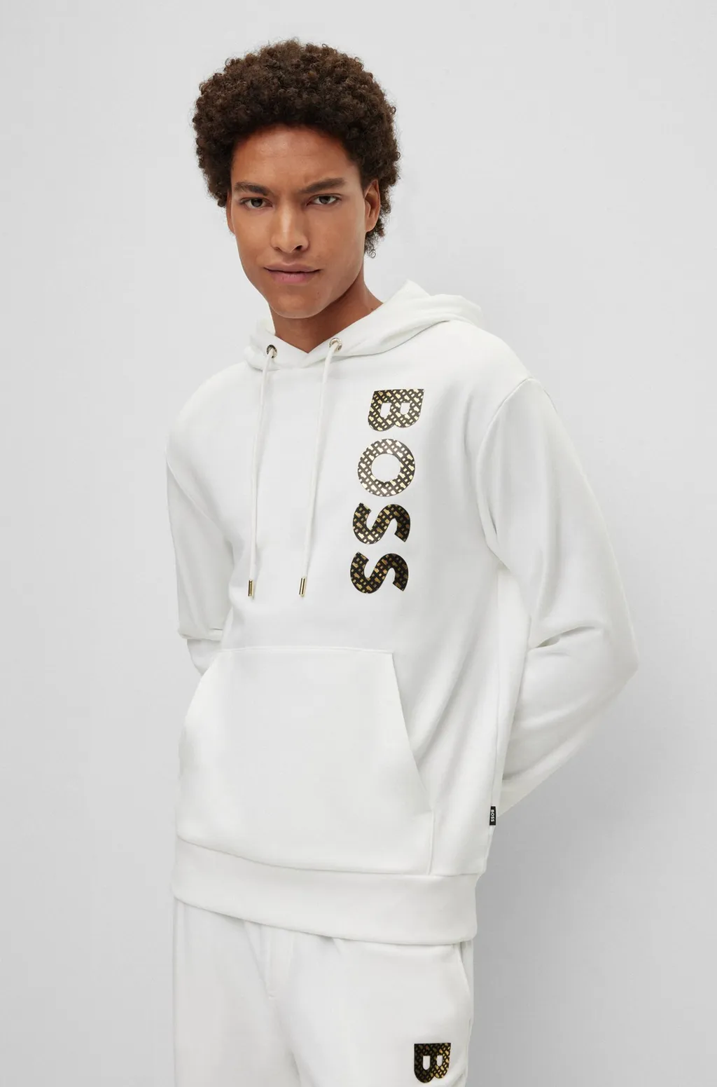 Logo-Print Cotton Hoodie