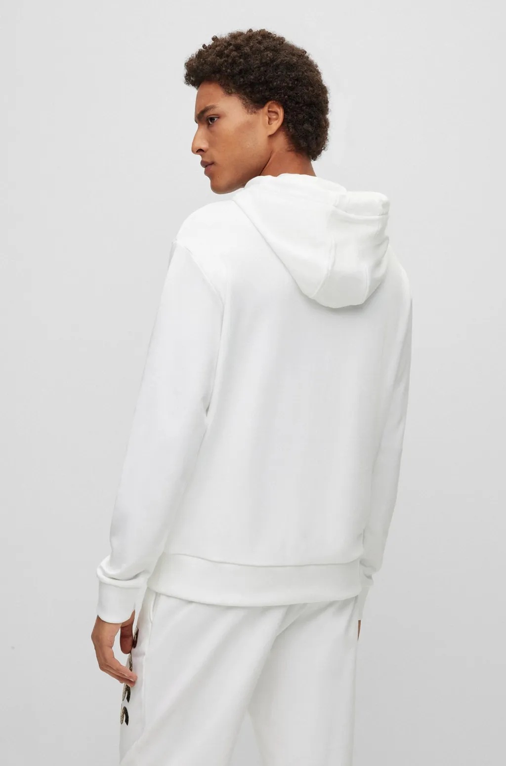 Logo-Print Cotton Hoodie