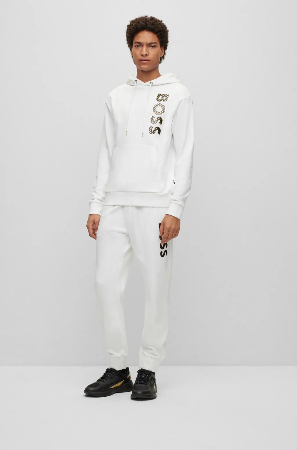 Logo-Print Cotton Hoodie