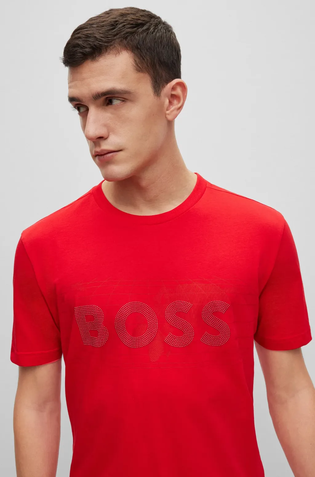 Logo-Studded Cotton T-Shirt