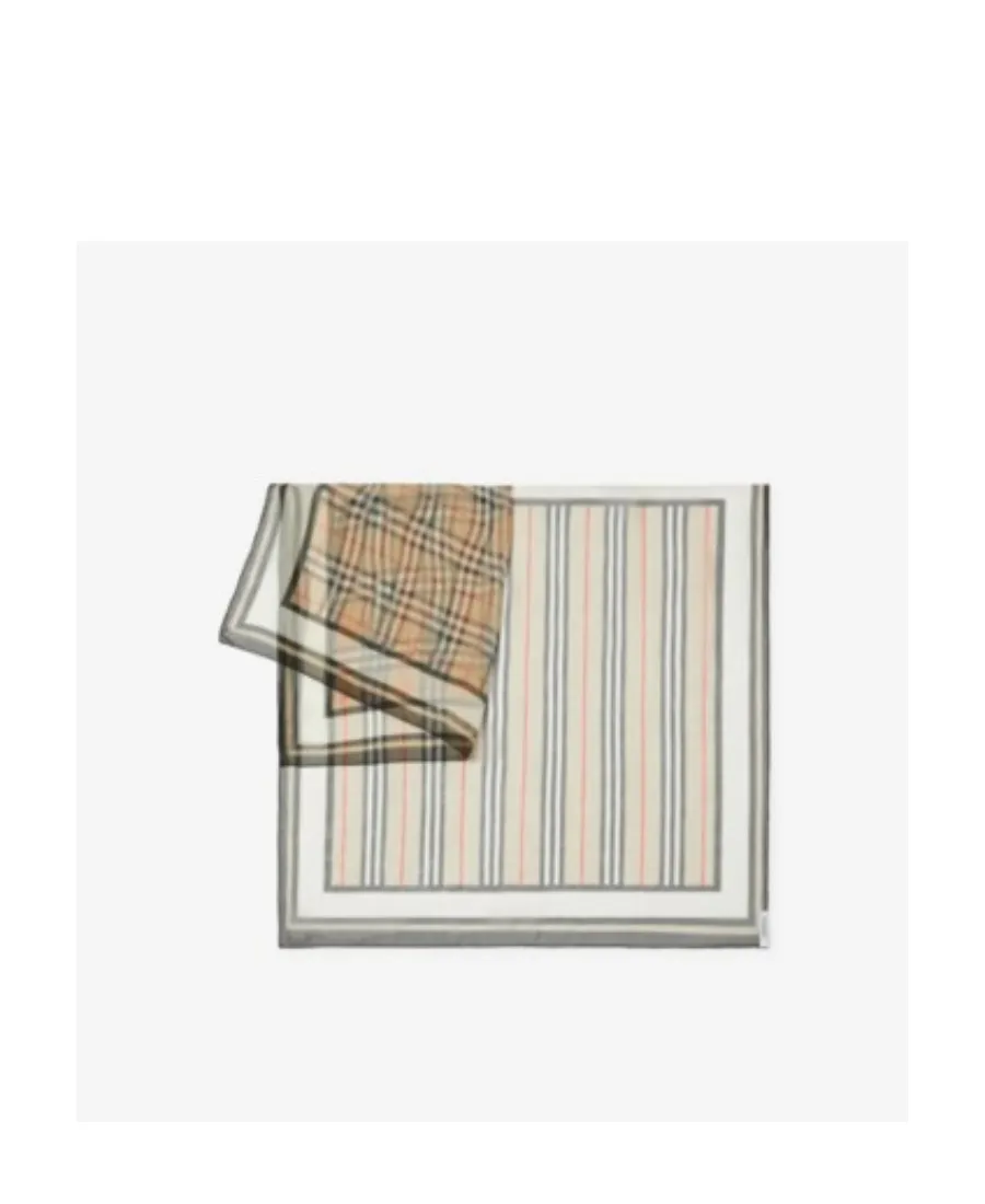 Montage Mix-Print Panelled Scarf