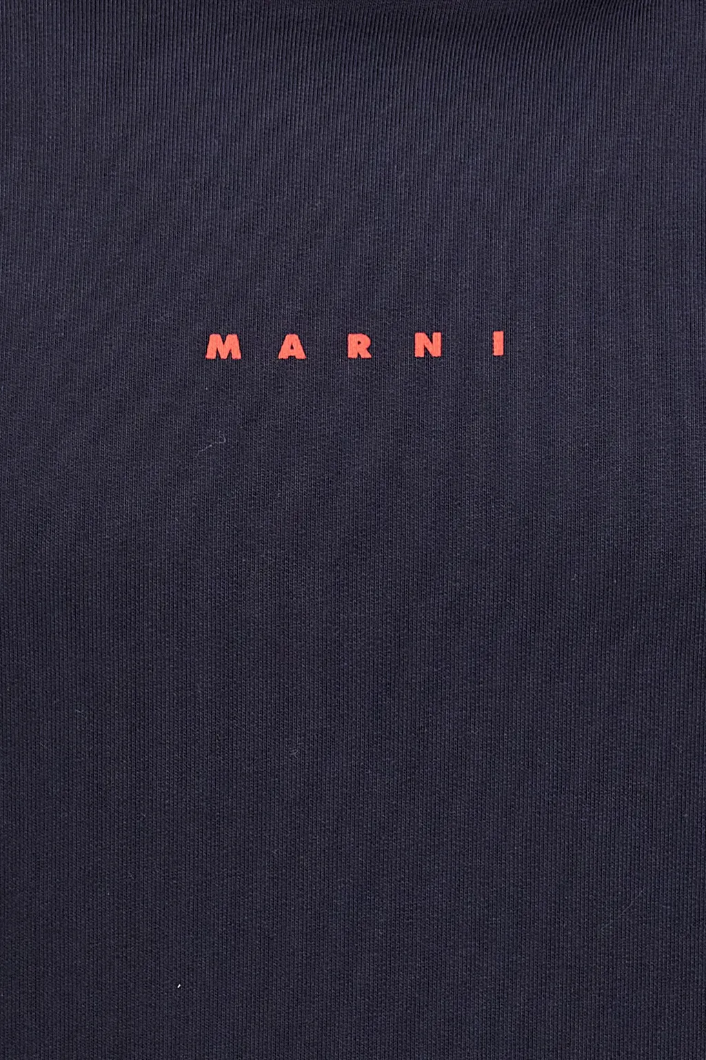 Marni Logo Printed Drawstring Hoodie
